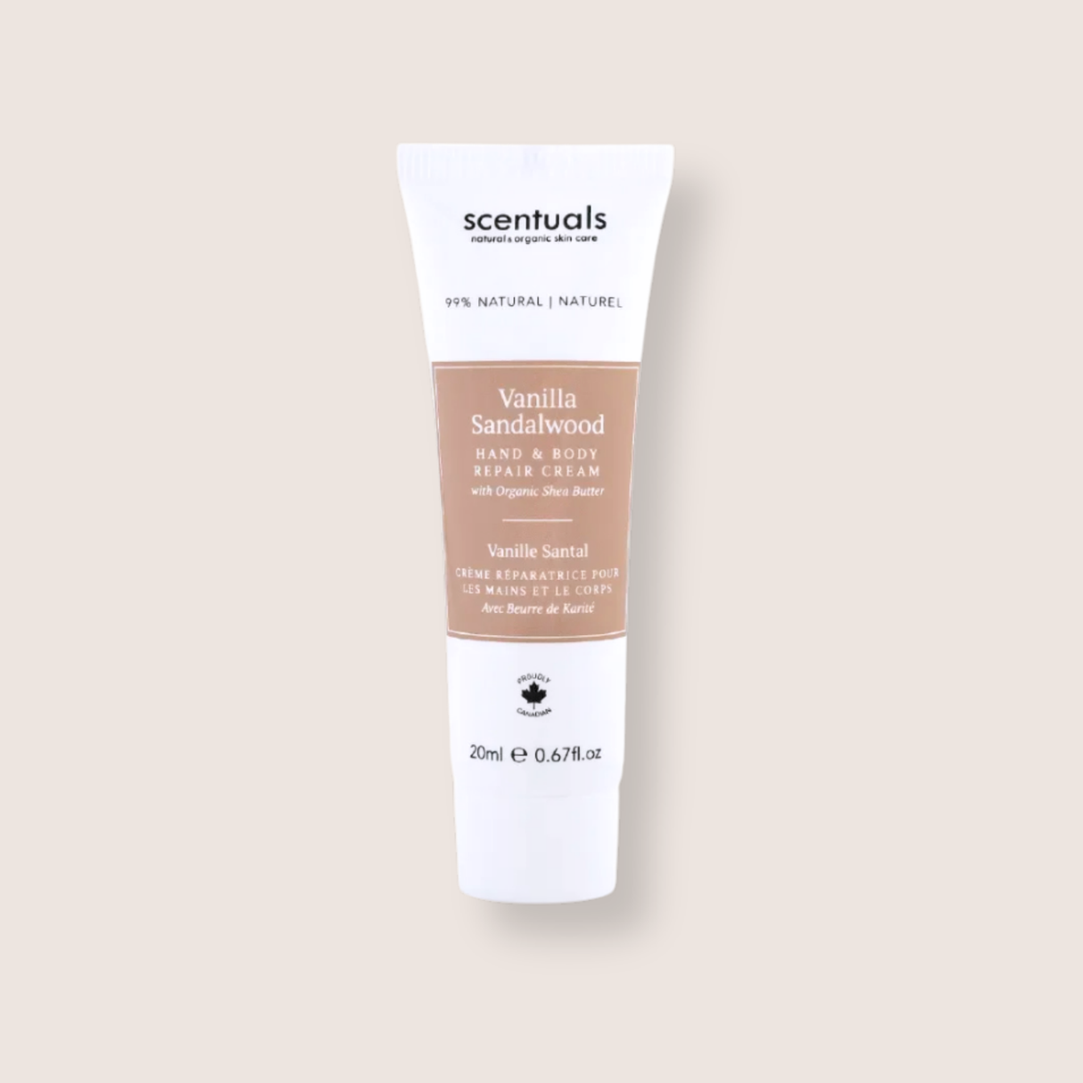 Vanilla Sandalwood Hand & Body Repair Cream (Mini-Size)