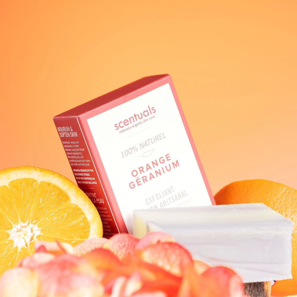 Orange Geranium Bar Soap