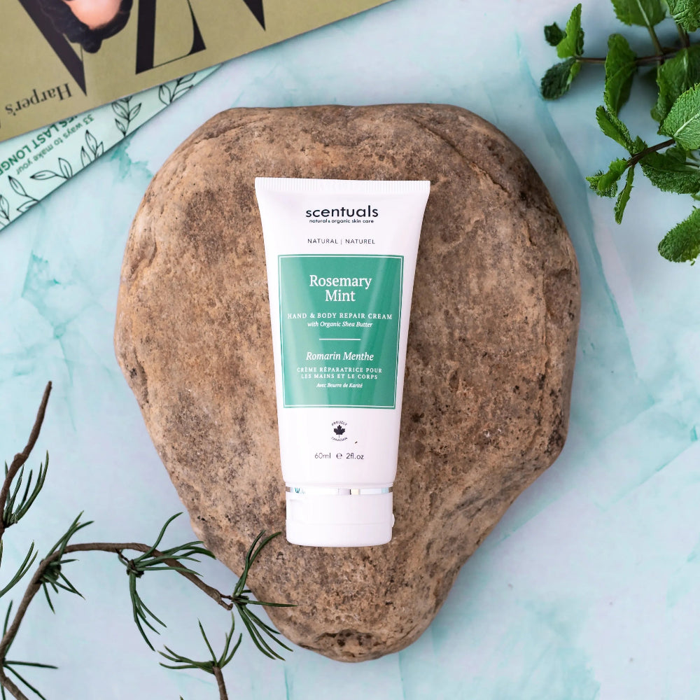 Rosemary Mint Hand & Body Repair Cream (Regular-Size)
