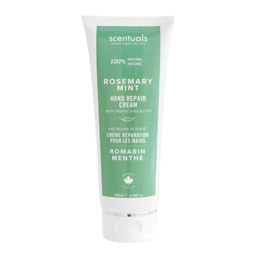 Rosemary Mint Hand Repair Cream - Scentuals Natural & Organic Skin Care