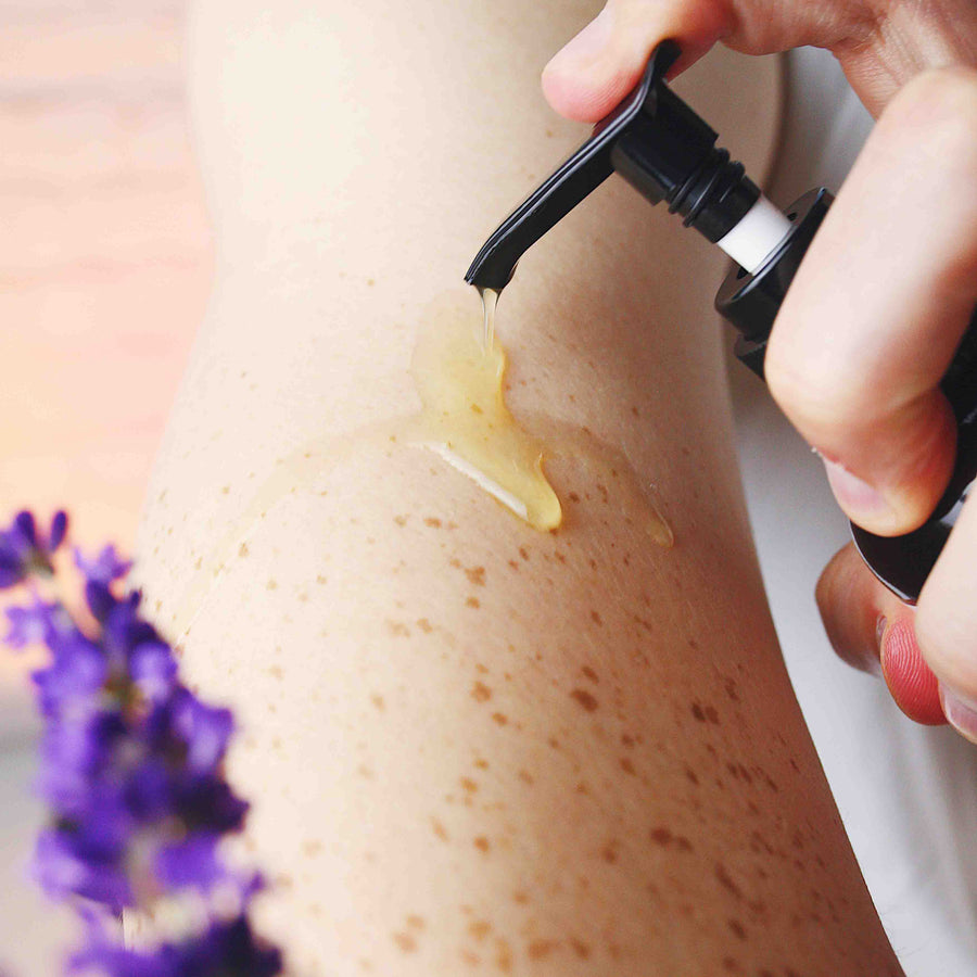 Calming Lavender Massage Oil - Scentuals Natural & Organic Skin Care