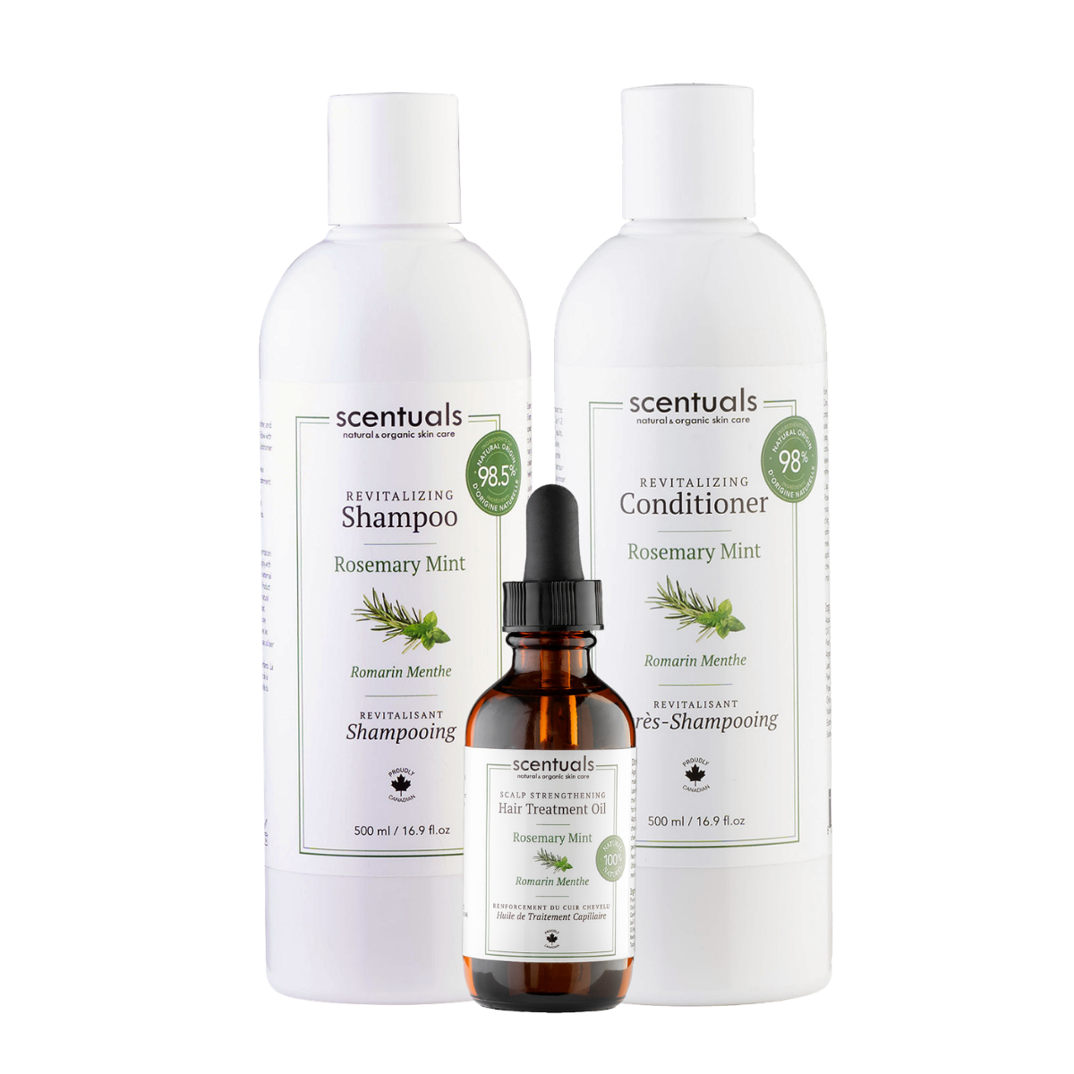 The Rosemary Mint Revitalizing Hair Bundle