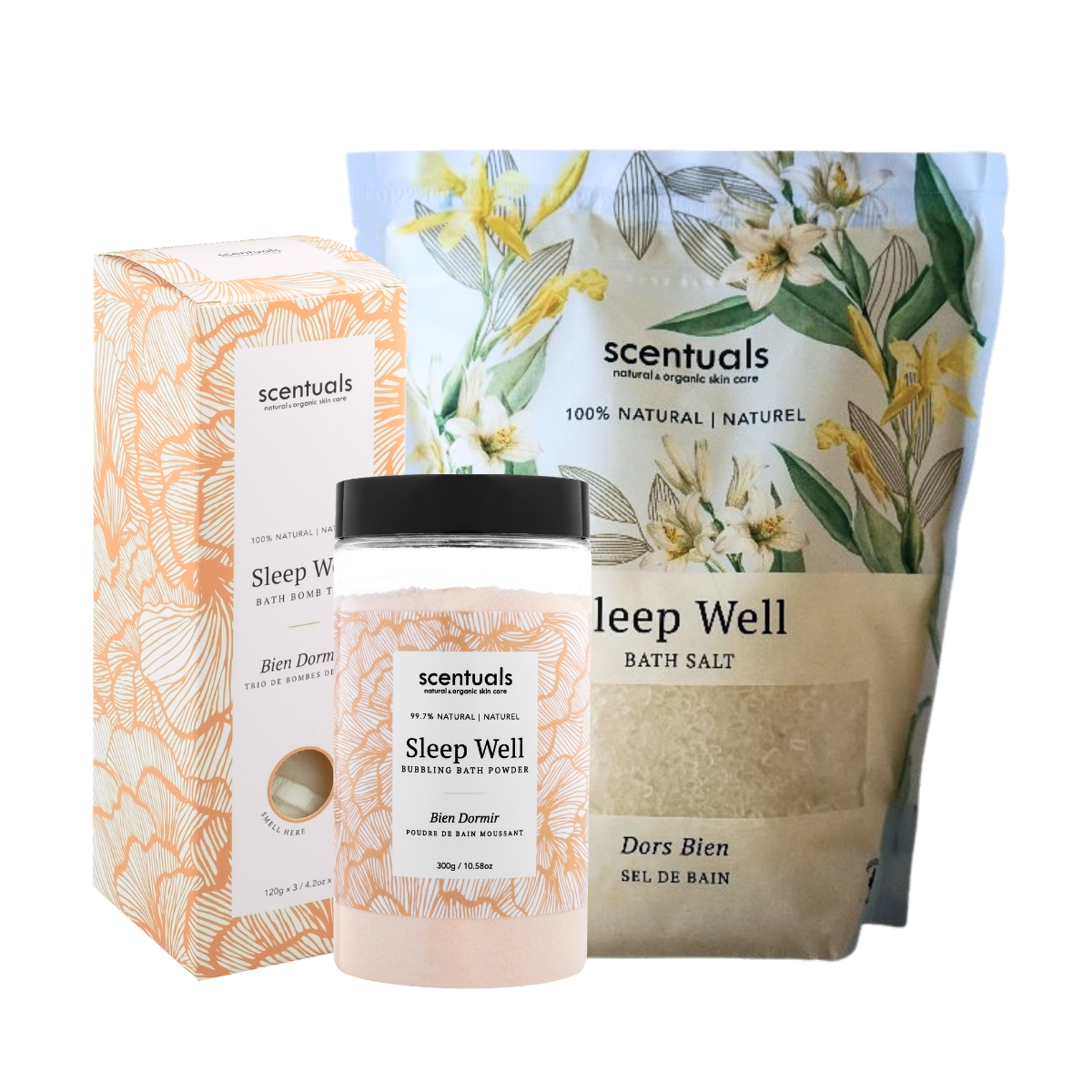 The Sleep Well Bath Care Bundle