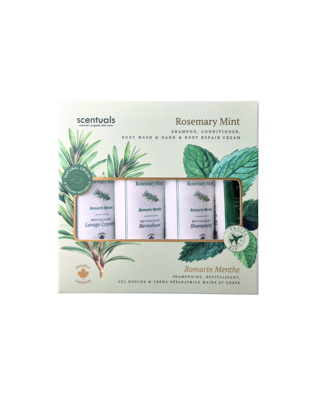Rosemary Mint Travel Kit