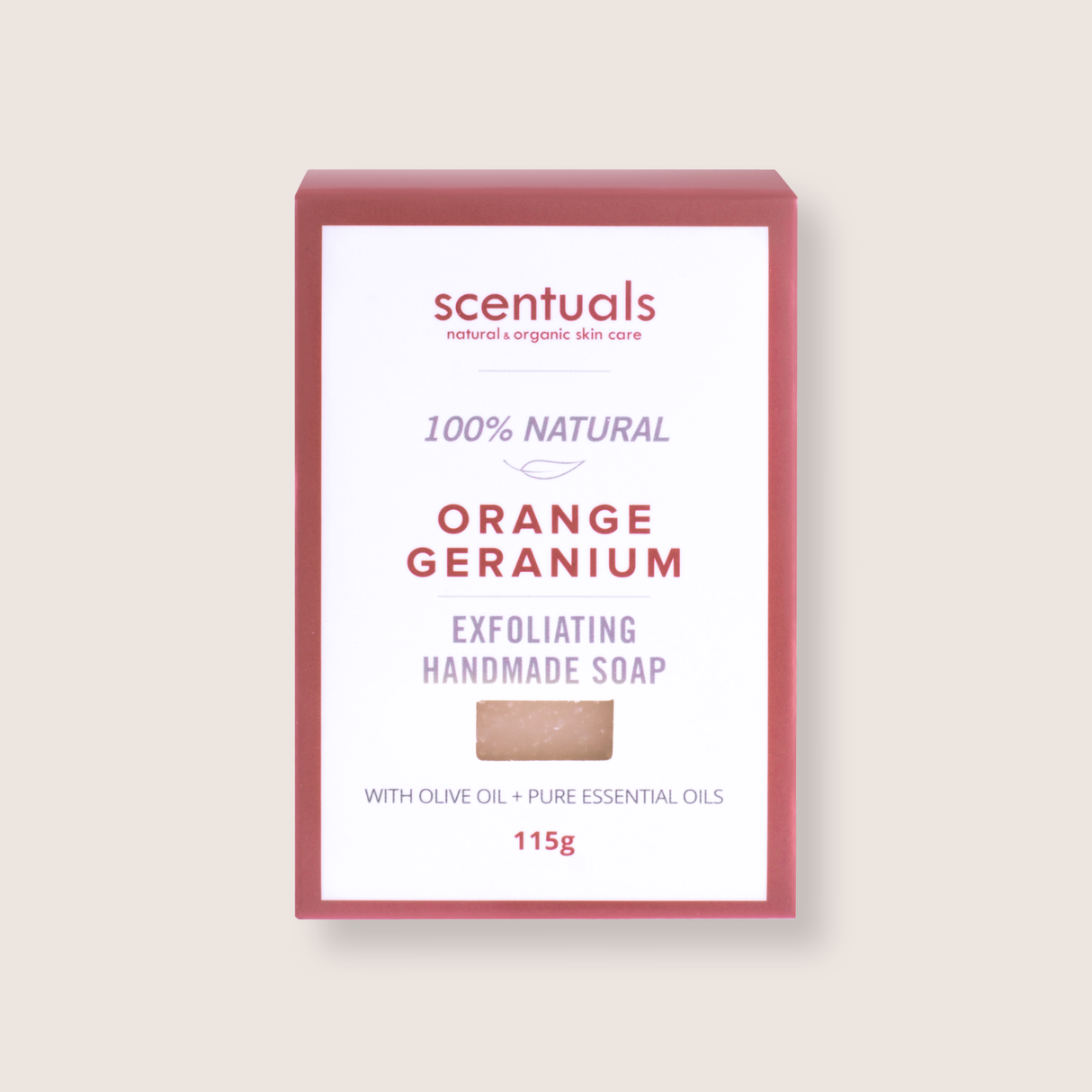 Orange Geranium Bar Soap