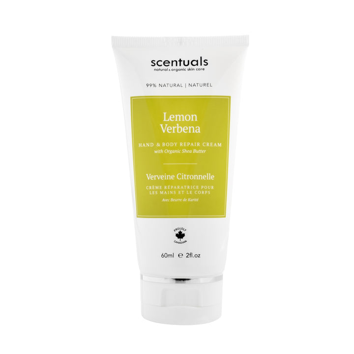 Lemon Verbena Hand Repair Cream - Scentuals Natural & Organic Skin Care