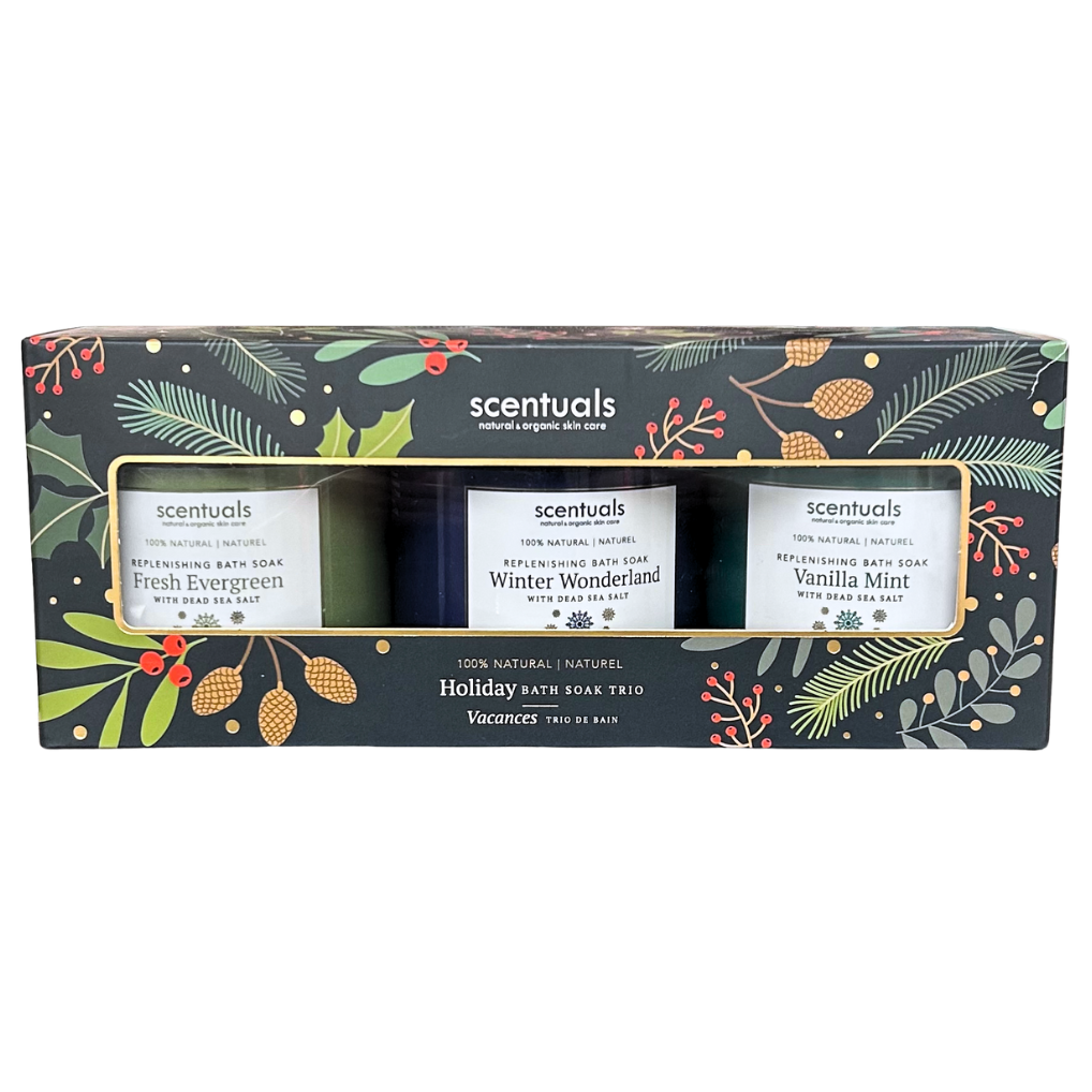 Holiday Bath Soak Trio