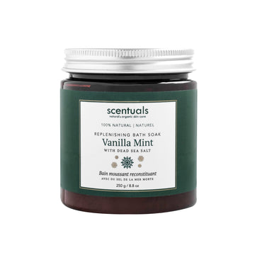 Vanilla Mint Bath Soak - Scentuals Natural & Organic Skin Care