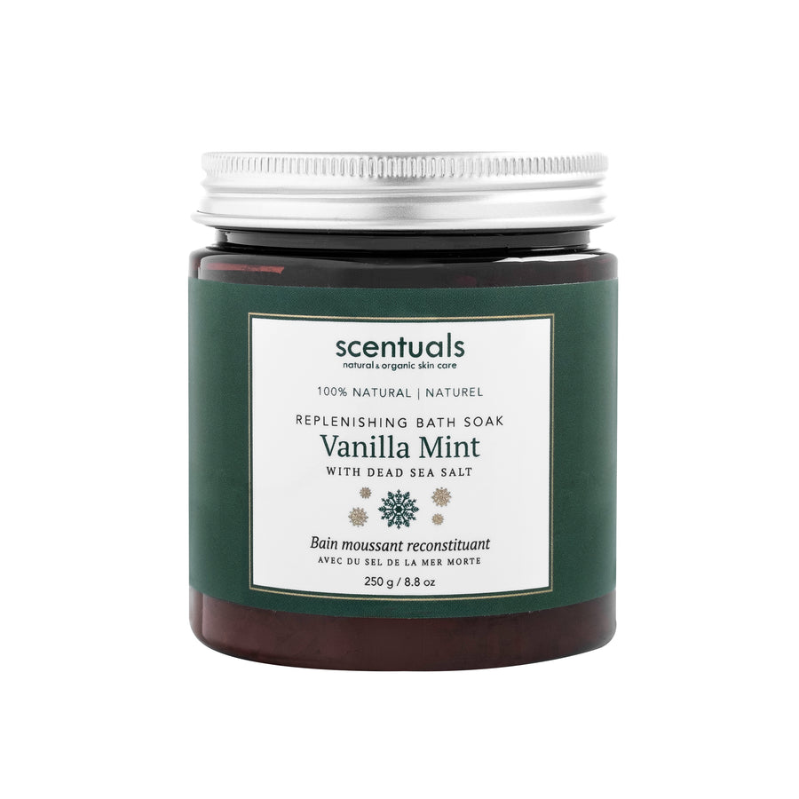 Vanilla Mint Bath Soak - Scentuals Natural & Organic Skin Care