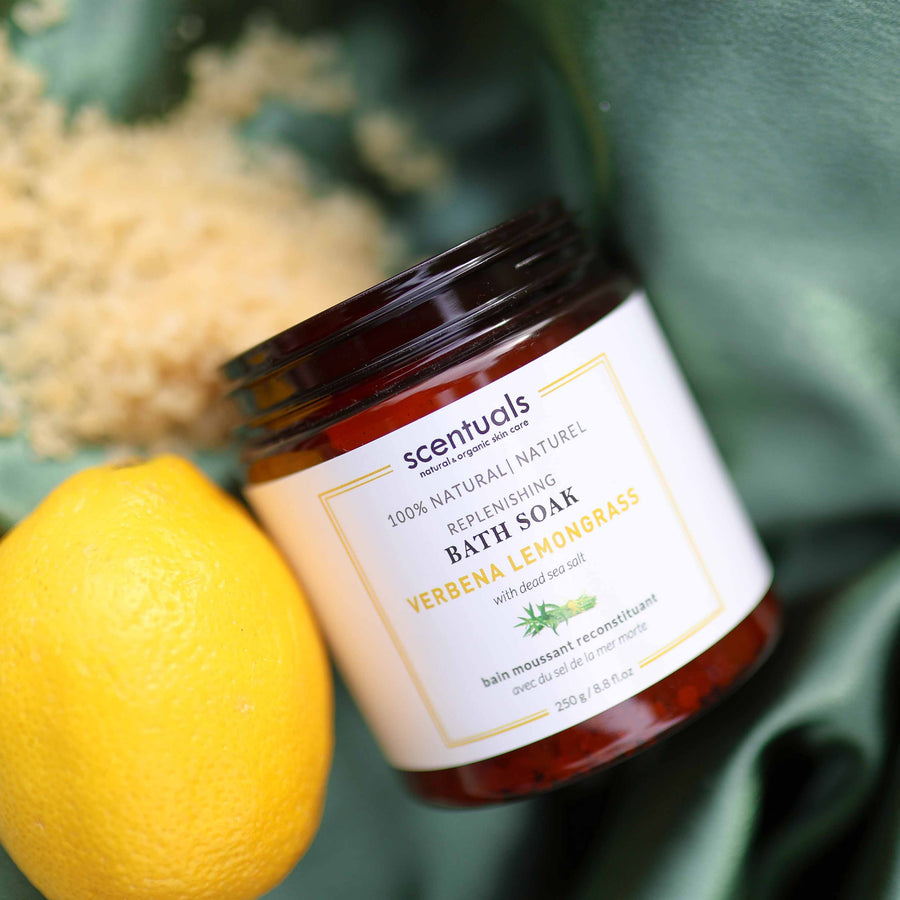 Verbena Lemongrass Bath Soak - Scentuals Natural & Organic Skin Care