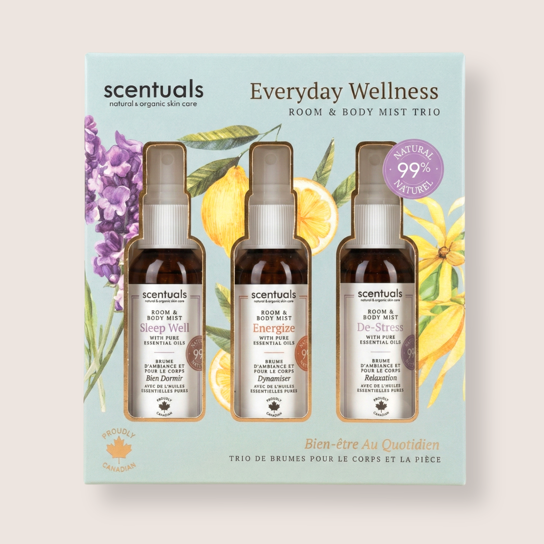 Everyday Wellness Room & Body Mist Trio