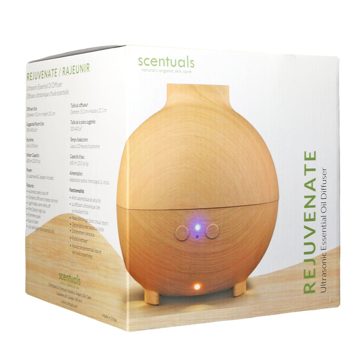 Rejuvenate Diffuser - Scentuals Natural & Organic Skin Care