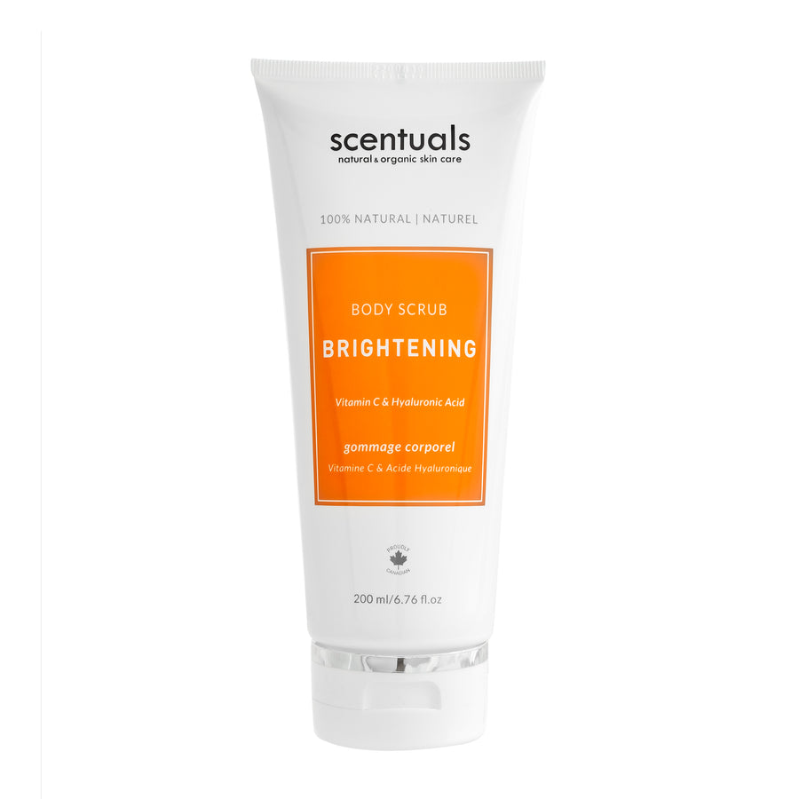 Brightening Body Scrub with Hyaluronic Acid - Scentuals Natural & Organic Skin Care