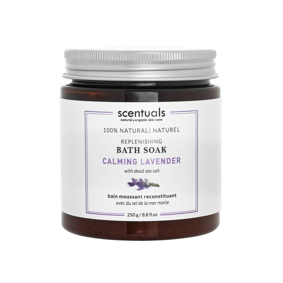 Calming Lavender Bath Soak - Scentuals Natural & Organic Skin Care