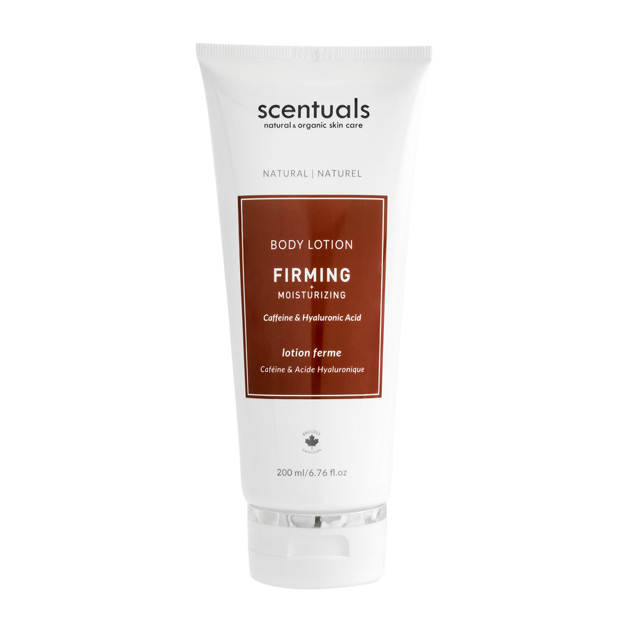 Firming Body Lotion with Caffeine - Scentuals Natural & Organic Skin Care