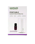 Portable Diffuser with Peace Essential Oil Blend - Scentuals Natural & Organic Skin Care