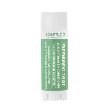 Peppermint Twist Lip Conditioner - Scentuals Natural & Organic Skin Care