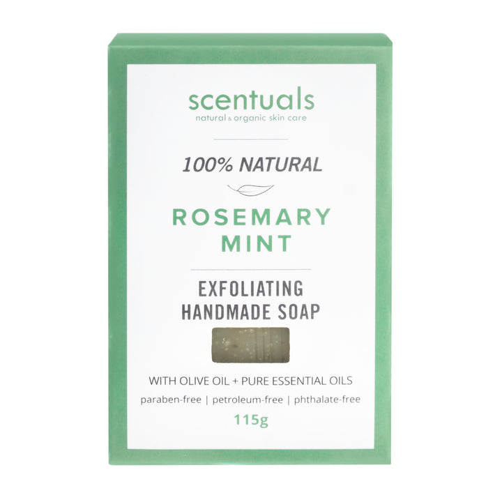 Rosemary Mint Bar Soap - Scentuals Natural & Organic Skin Care