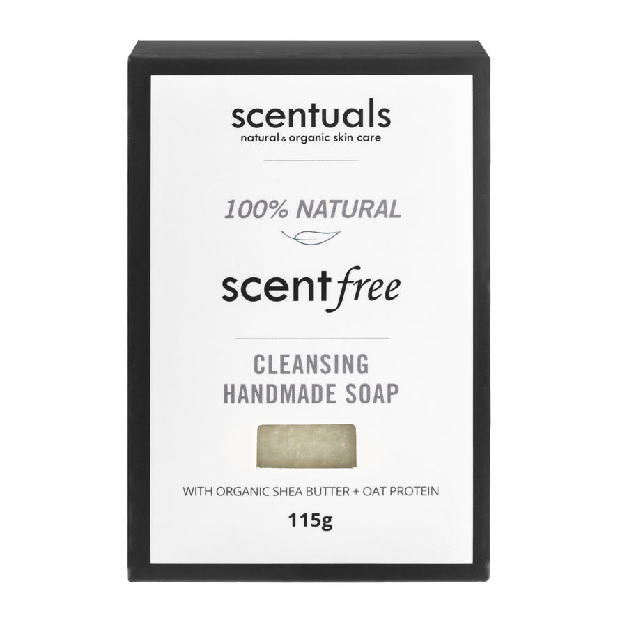 Scentfree Bar Soap - Scentuals Natural & Organic Skin Care