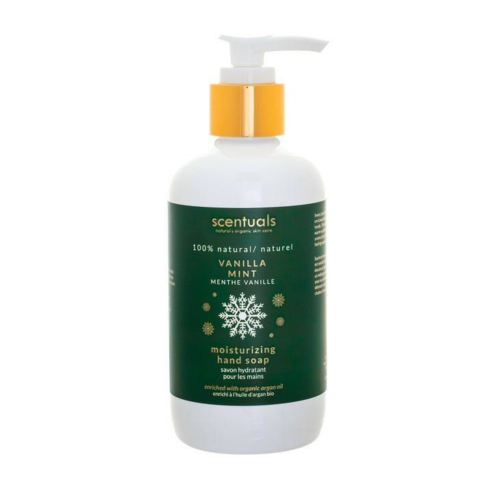 Vanilla Mint Liquid Hand Soap - Scentuals Natural & Organic Skin Care