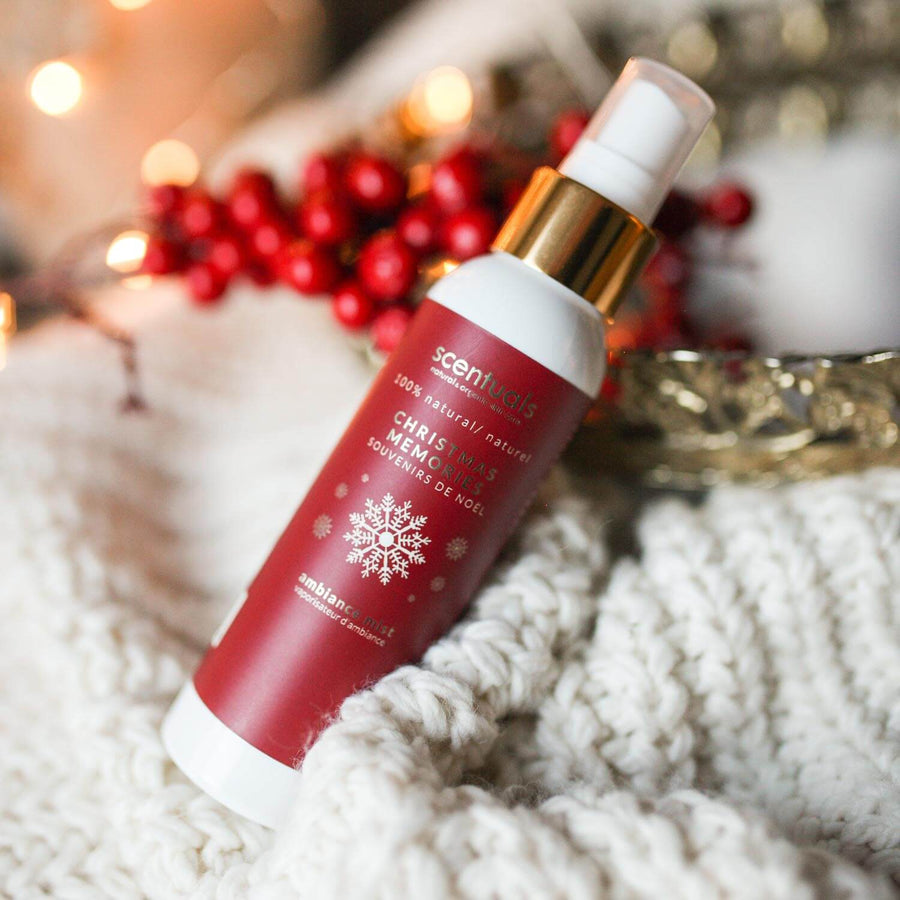 Christmas Memories Ambiance Mist - Scentuals Natural & Organic Skin Care