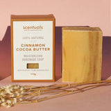 Cinnamon & Cocoa Butter Bar Soap - Scentuals Natural & Organic Skin Care