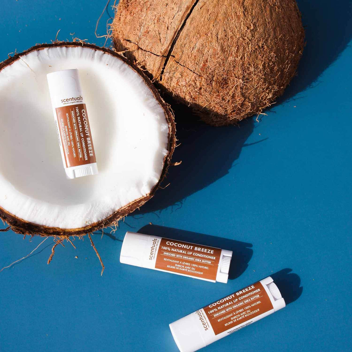 Coconut Breeze Lip Conditioner - Scentuals Natural & Organic Skin Care