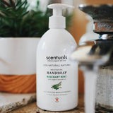 Rosemary Mint Liquid Hand Soap - Scentuals Natural & Organic Skin Care