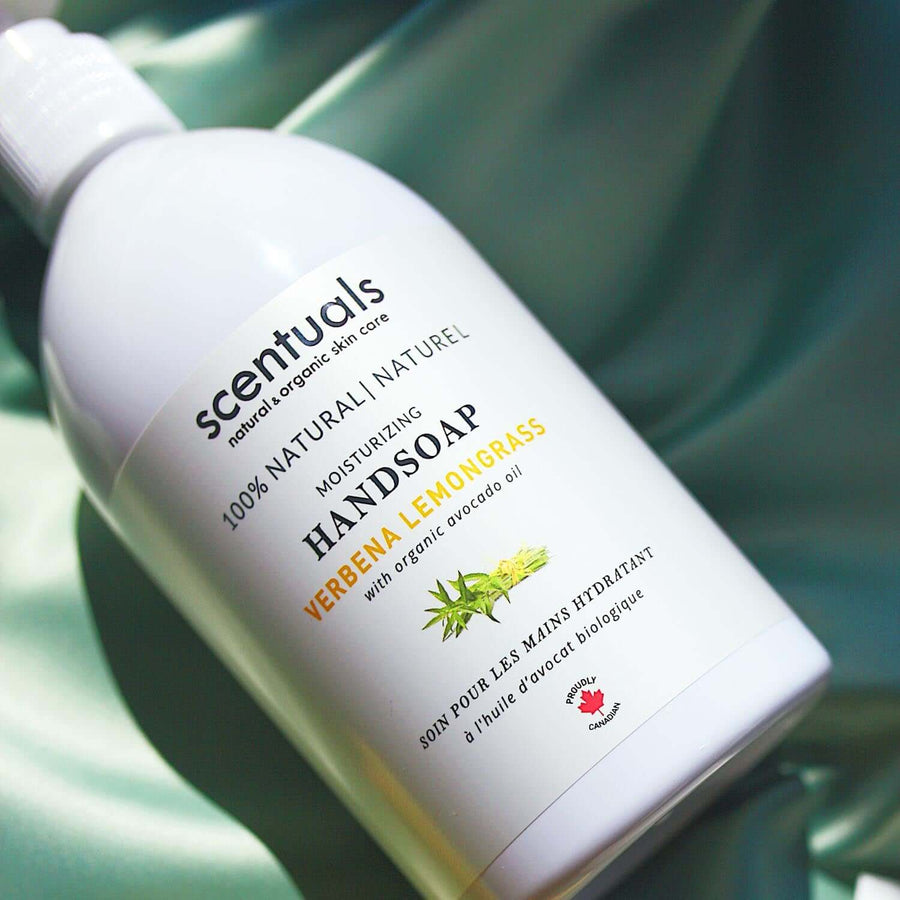 Verbena Lemongrass Liquid Hand Soap - Scentuals Natural & Organic Skin Care